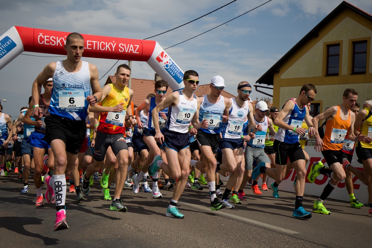 MČR v půlmaraton 2021 Ostřešany