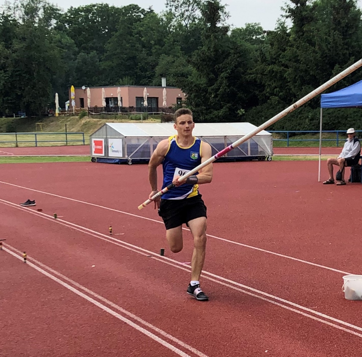 Martin Halady Skok o tyči 402cm Olomouc 12.6.2021