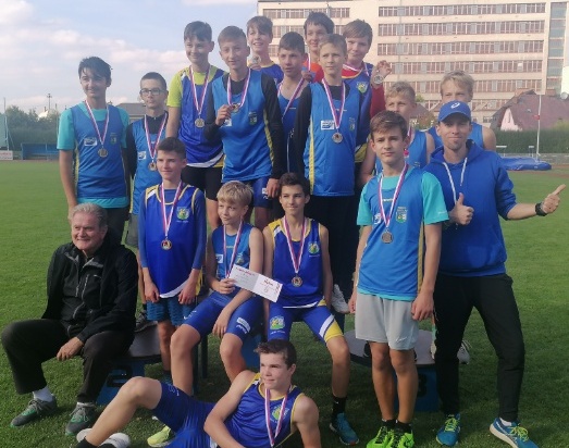 Mladší žáci Mistři Moravy a Slezska 2021