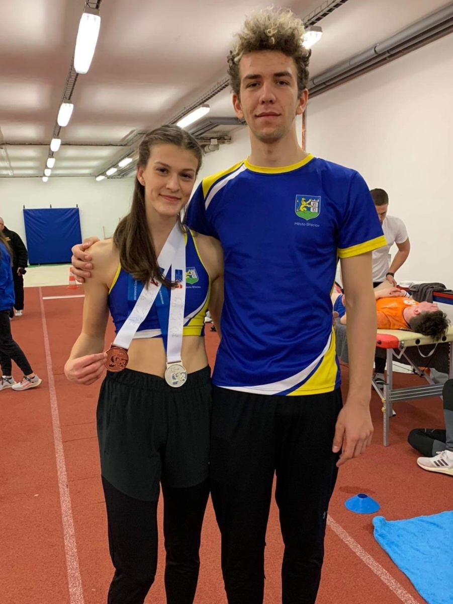 Jana Piškulová a Erik Slatínský HMČR Ostrava 20.2.2022