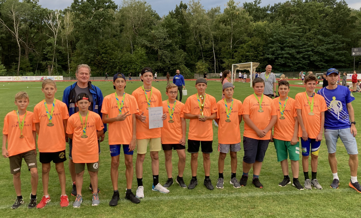 Mladší žáci Hodonín.