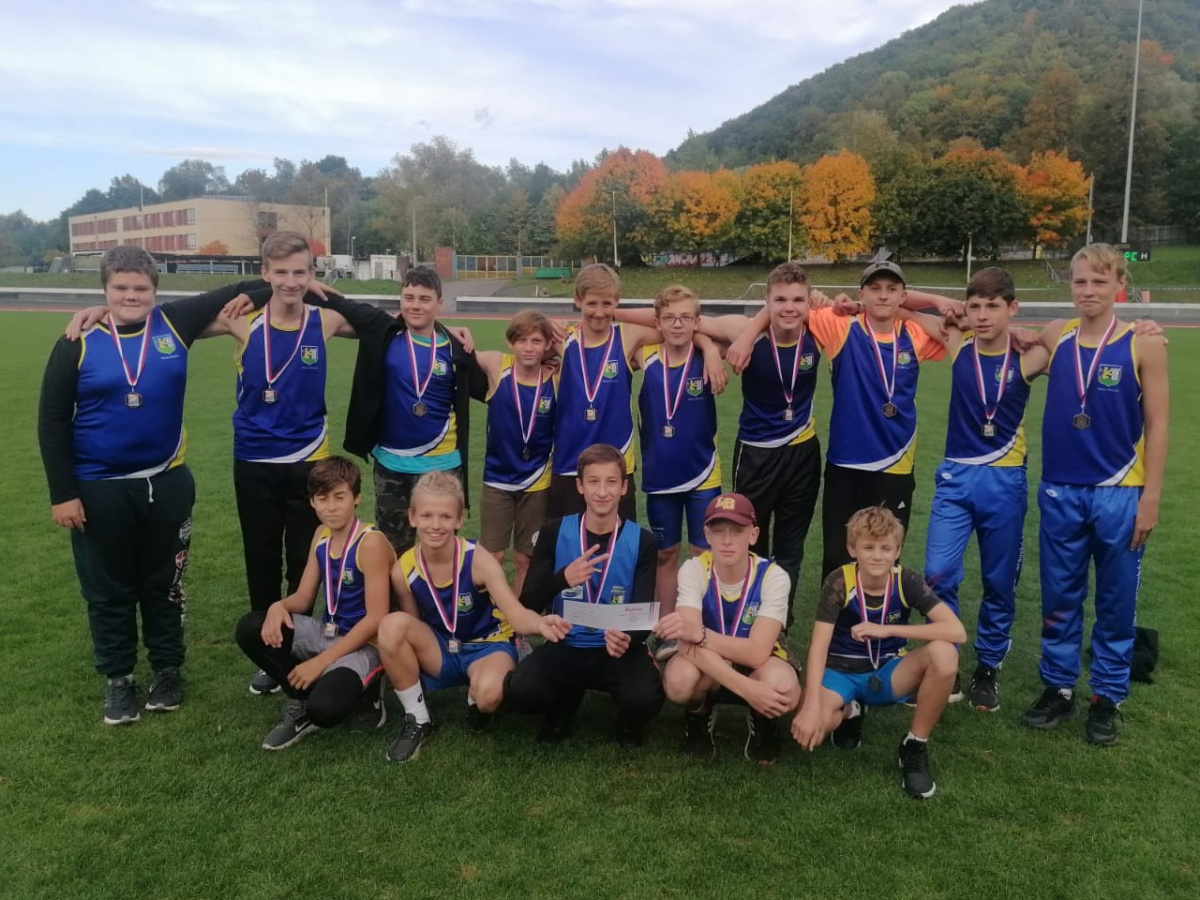 Kopřivnice finále družstev mladšího žactva.