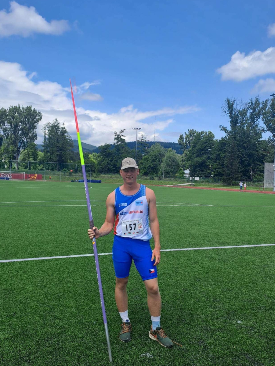 Adam Procházka na MU juniorů.