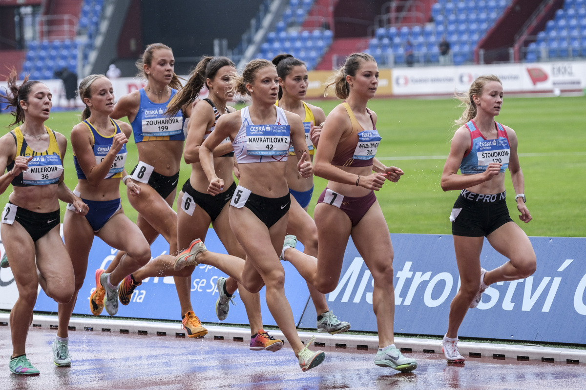 MČR U23 rozběh na 800m