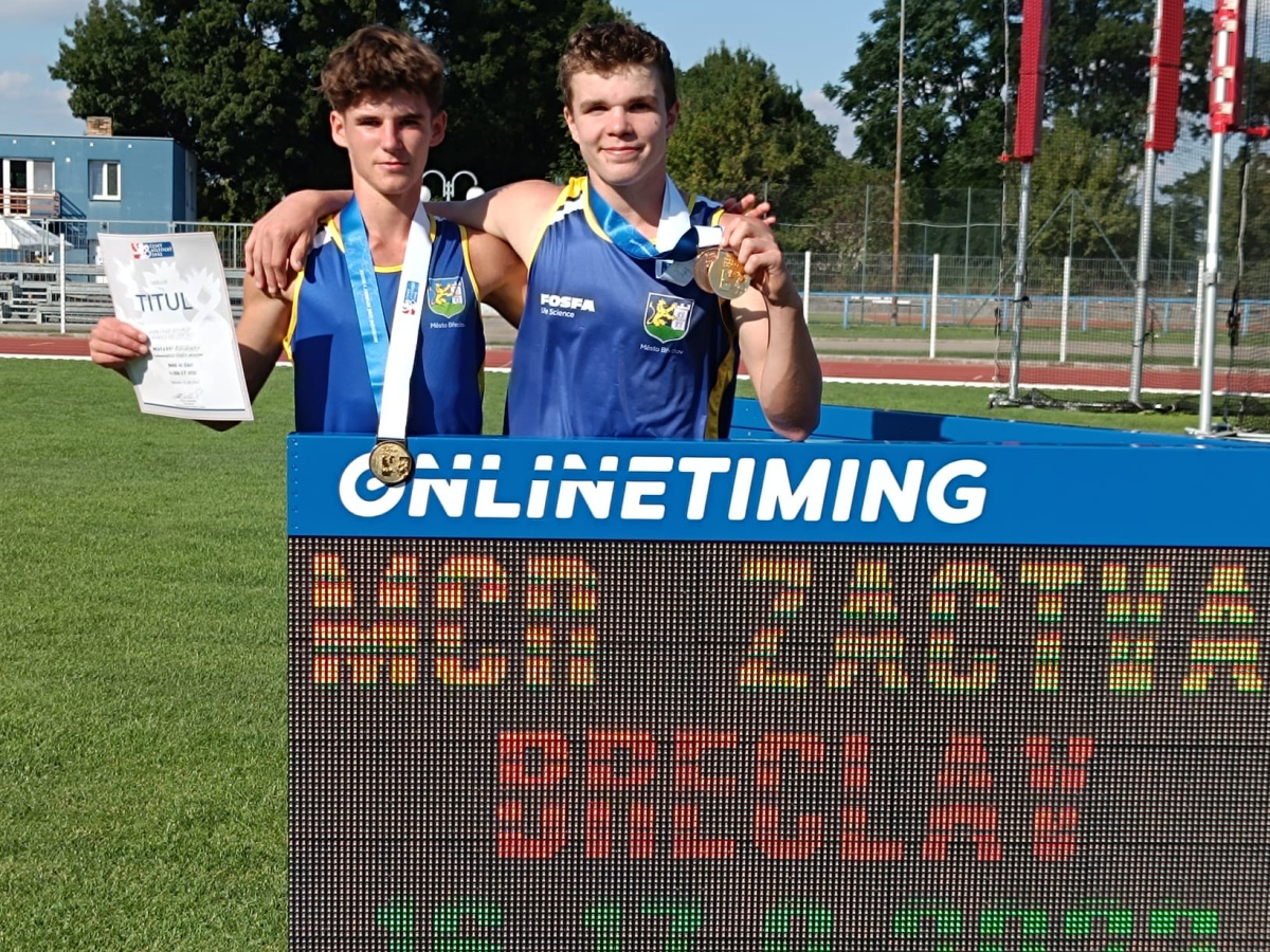 Lukáš Drobilič a Matyáš Kocman