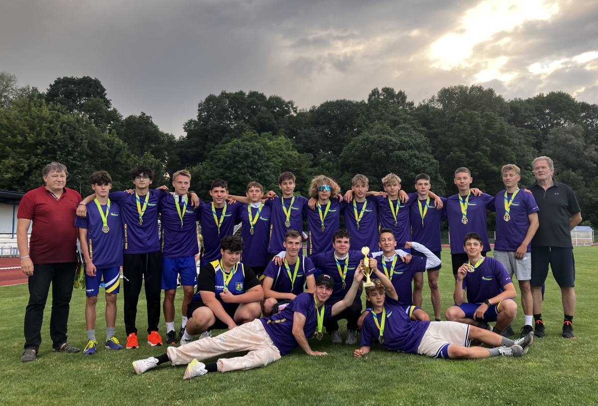 Družstvo starších žáků - Mistři JM kraje