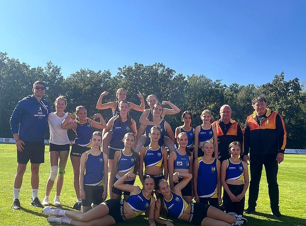 Družstvo mladších žákyň Hodonín 21.9.2024