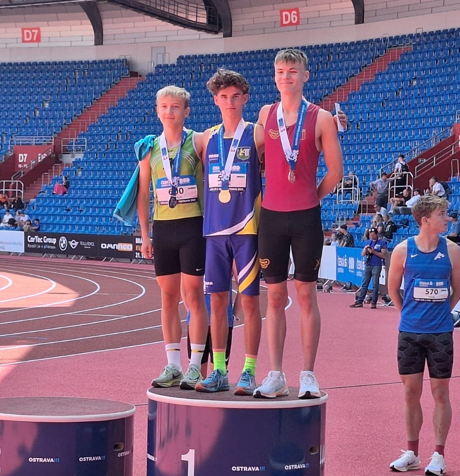 Matyáš Kocman zlato MČR Ostrava