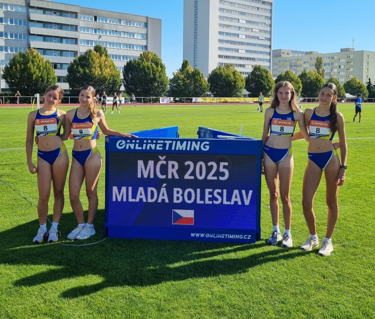Tamara Mank, Eliška Zapletalová, Anežka Fojtíková, Karolína Doležalová