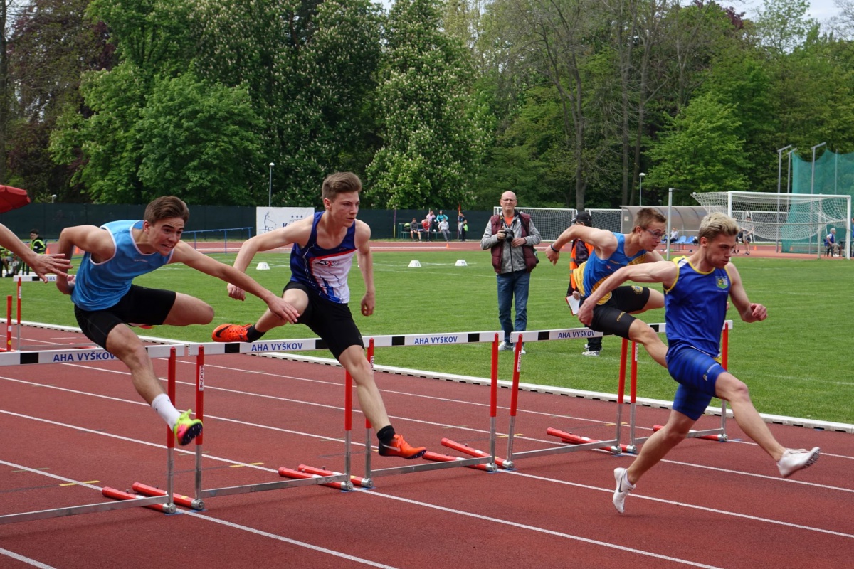 Tomáš Oberndorfer při vítězství na MMS ve Vyškově