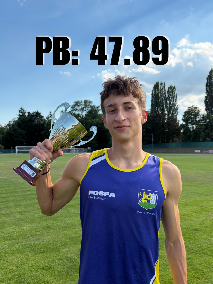 Ondřej Varga nový okresní rekord na 400m