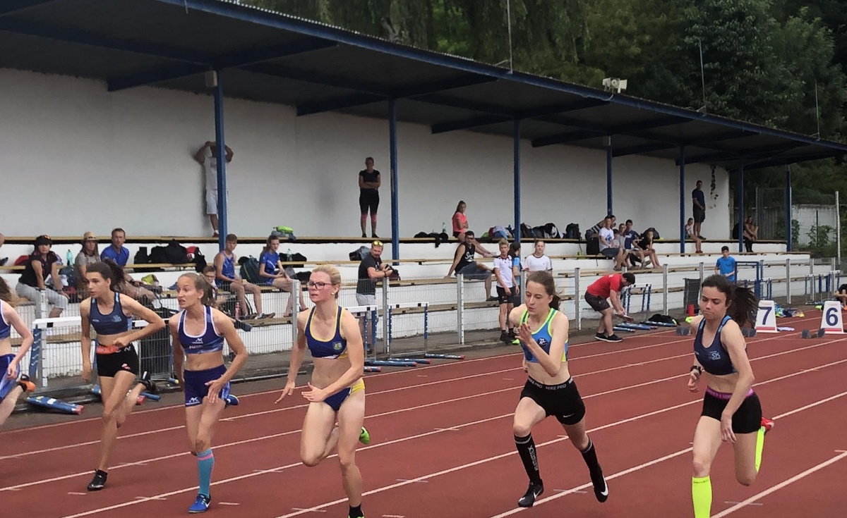 Eliška Grzybová - finále Přeboru JMK Břeclav 27.6.2020