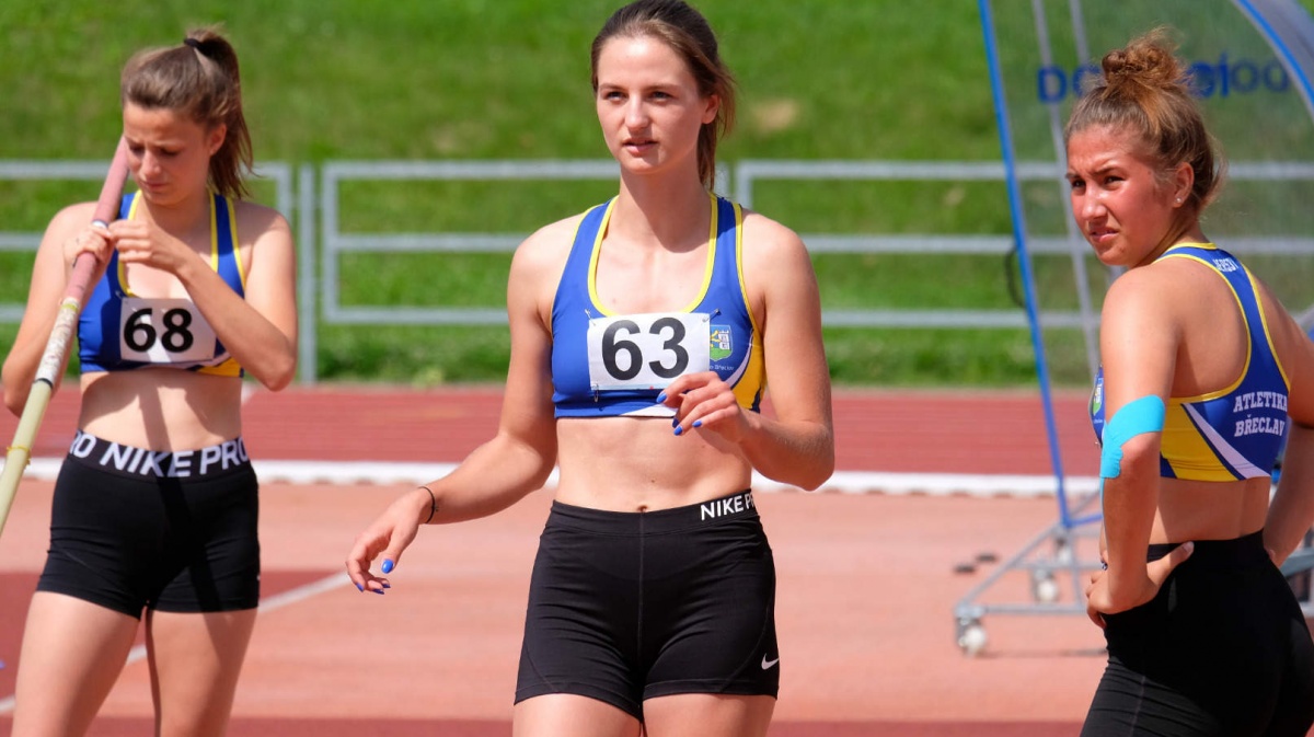 Tyčkařky Lokomotivy Břeclav