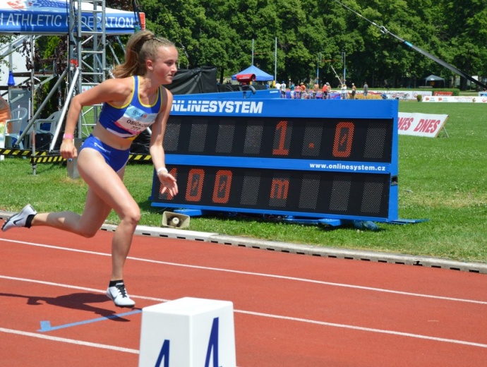 Katka Osičková MČR Kladno