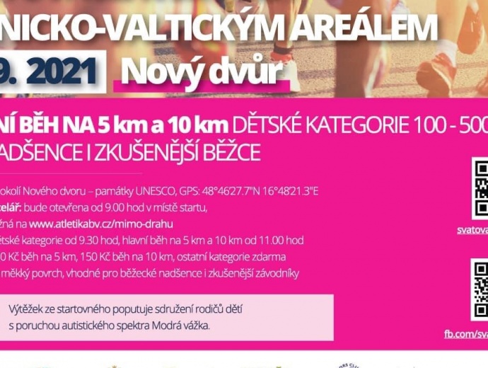 Zveme Vás na Svatováclavský běh, více na stránkách uvedených na plakátu