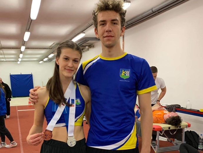 Jana Piškulová a Erik Slatínský HMČR Ostrava 20.2.2022