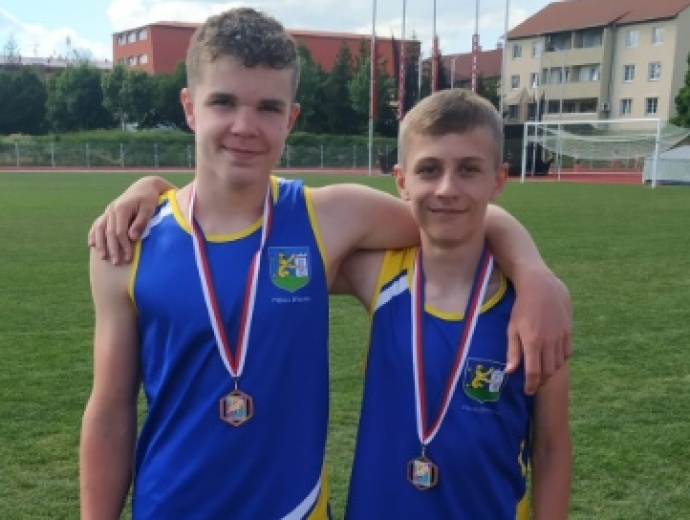 Lukáš Drobilič a Richard Smolík MMS Přerov 2022