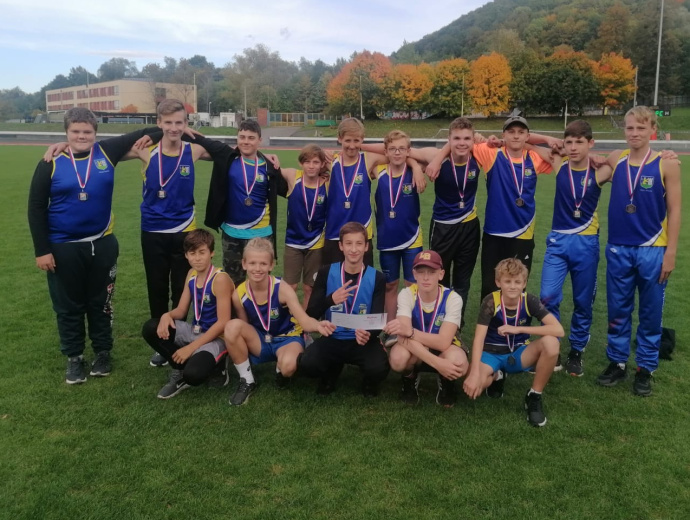 Kopřivnice finále družstev mladšího žactva.