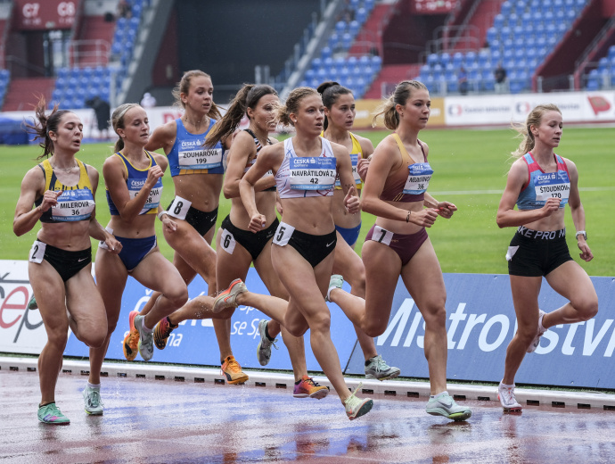 MČR U23 rozběh na 800m