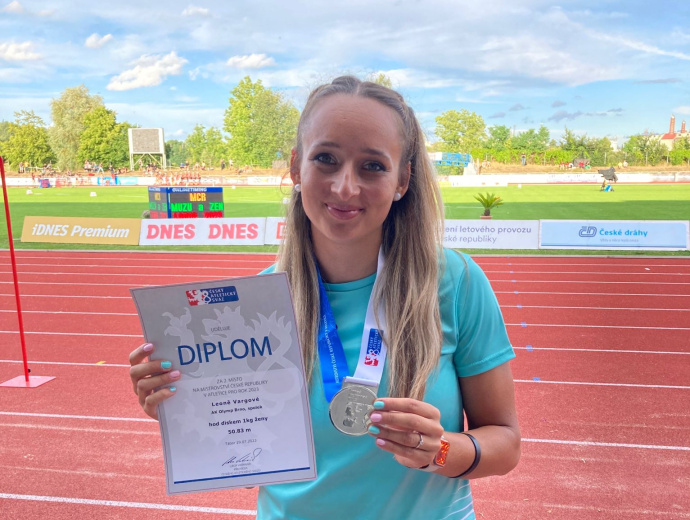 Leona Vargová MČR Tábor 2023