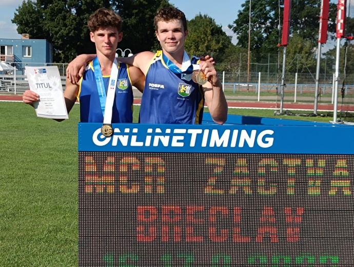 Lukáš Drobilič a Matyáš Kocman