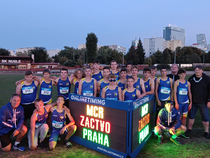 Družstvo žáků MČR Praha 30.9.2023