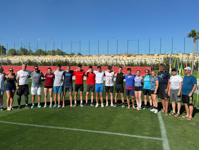 Oštěpařské soustředění Španělsko