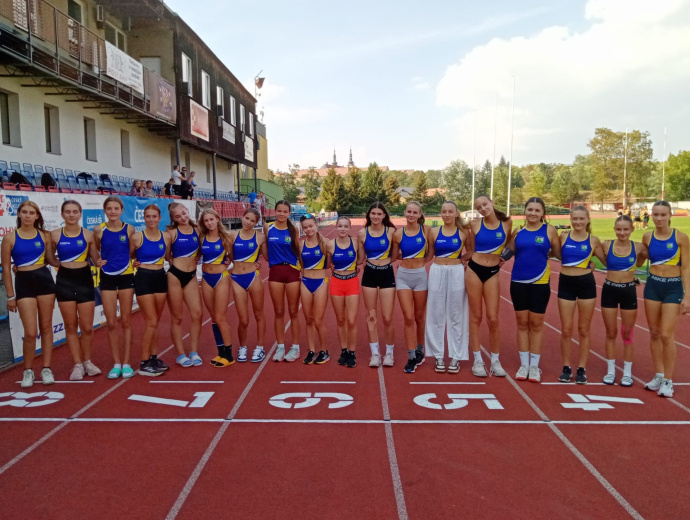 Družstvo žákyň Olomouc 8.9.2024