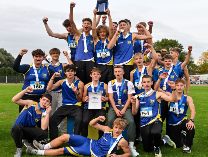 Družstvo starších žáků - zlato MČR družstev 12.10.2024