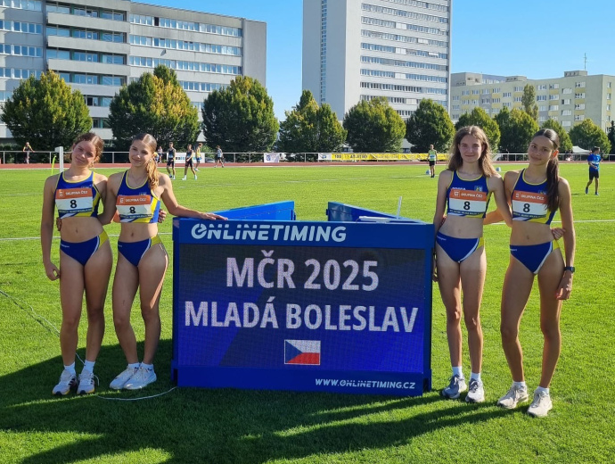 Tamara Mank, Eliška Zapletalová, Anežka Fojtíková, Karolína Doležalová