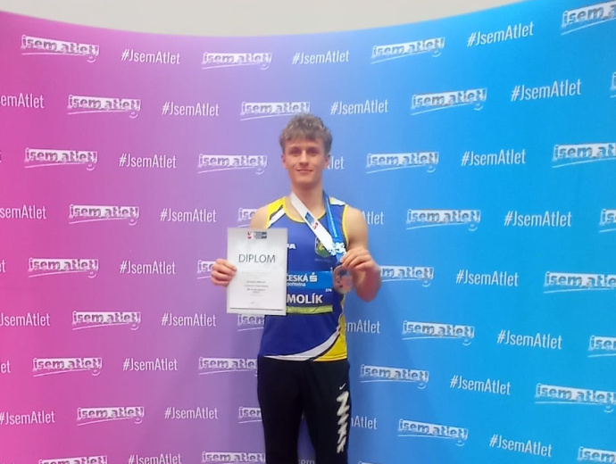 Richard Smolík halové MČR Ostrava 2026