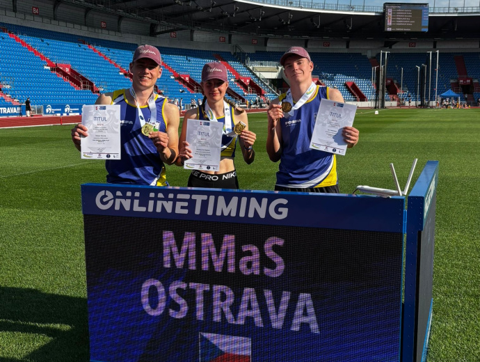 Jan Tančinec, Anežka Fojtíková, Štěpán Paulík MMS Ostrava 23.5.2026