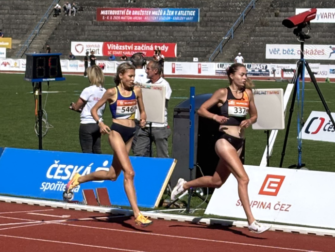 Markéta Radvanová MČR družstev Karlovy Vary