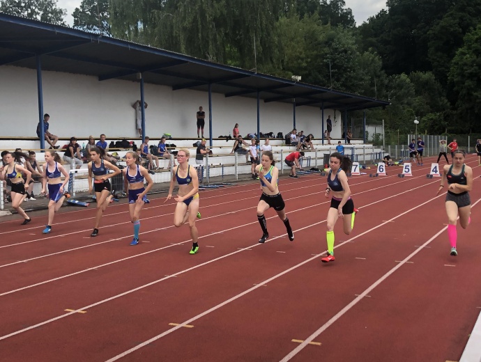 Eliška Grzybová - finále Přeboru JMK Břeclav 27.6.2020