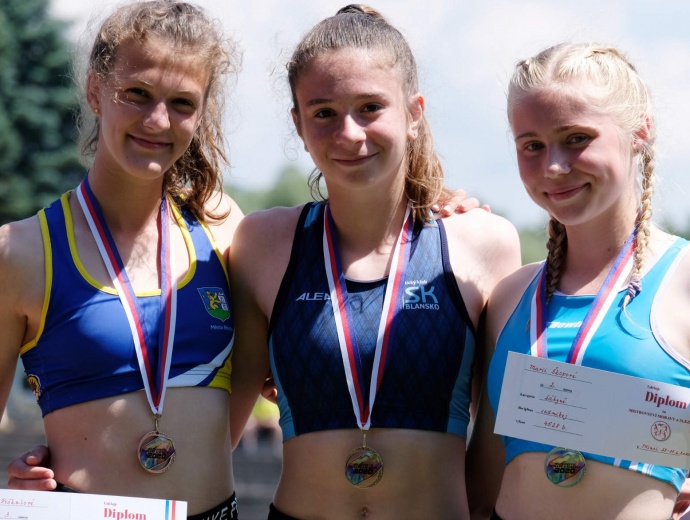 Bronzová Jana Piškulová na MMS v Třinci