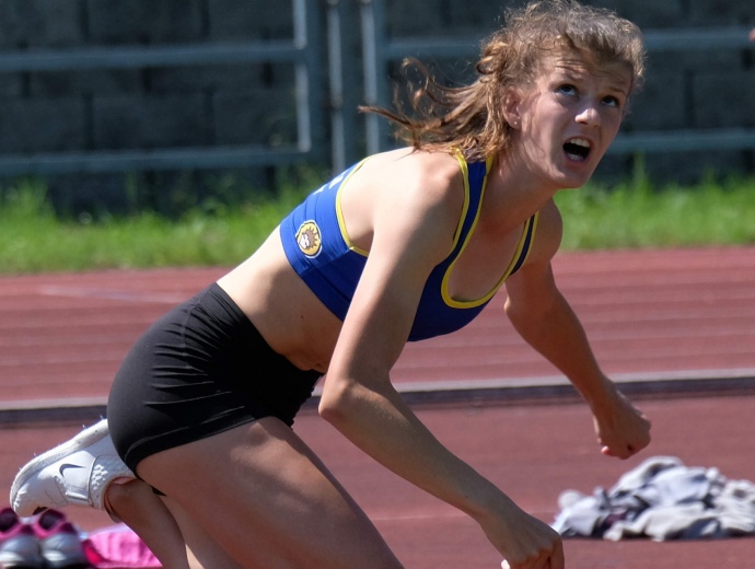 Jana Piškulová při MMS 2020 ve vícebojích